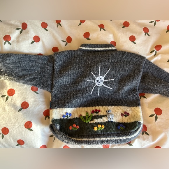 Knit Petruvian - Original handmade - Vintage- Handknit - Picture 3 of 3